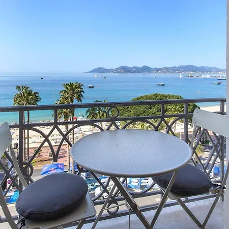 Ref 1196 - Croisette - Sea View For Rent Apartment Cannes